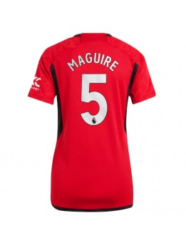 Manchester United Harry Maguire #5 Heimtrikot für Frauen 2023-24 Kurzarm